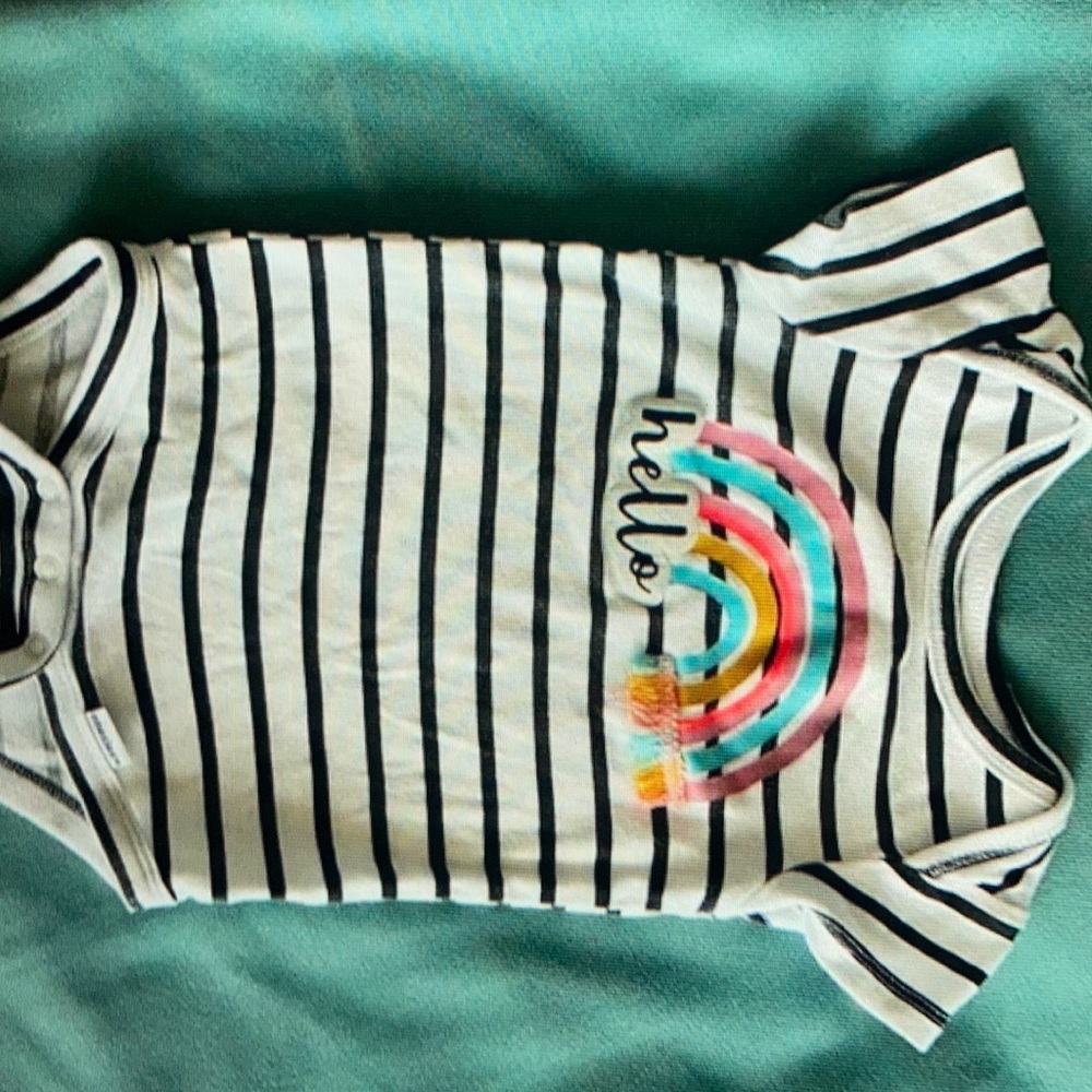 Gerber Onesie black and white
